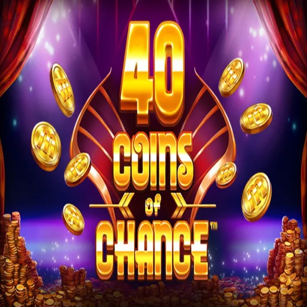 Slots logo of 40 Coins of Chance from SYNOT Games at Locowin Casino