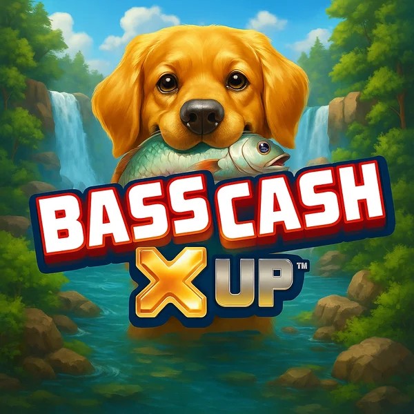 Bass Cash X UP online game logo by Alchemy Gaming on locowincasinos-es.com