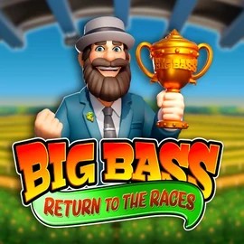 Big Bass Return to the Races slot visual from Pragmatic Play available on locowincasinos-es.com
