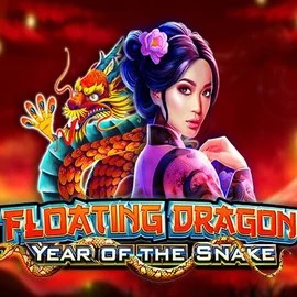 Floating Dragon Year of the Snake slot visual from Pragmatic Play available on locowincasinos-es.com