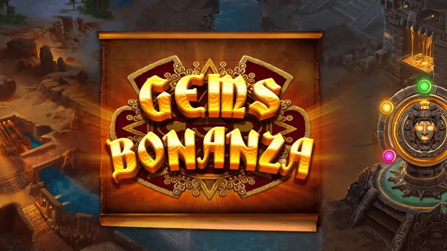 Gems Bonanza logo by Pragmatic Play at Locowin Casino