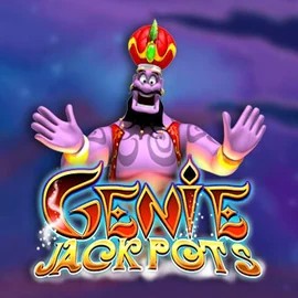 Genie Jackpots by Blueprint Gaming, showcased at locowincasinos-es.com – game logo