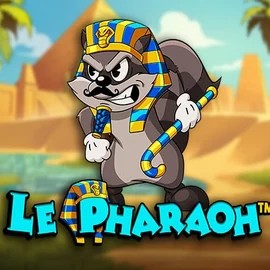 Le Pharaoh slot visual from Hacksaw Gaming available on locowincasinos-es.com
