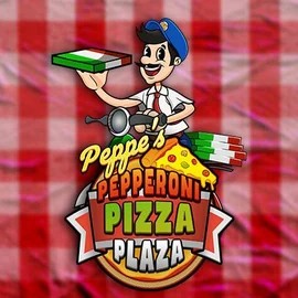 Peppe’s Pepperoni Pizza Plaza logo by Pragmatic Play Locowin Casino