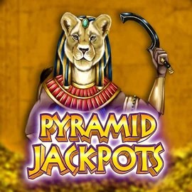 Pyramid Jackpots slot logo by King Show Games at Locowin Casino