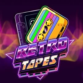 Retro Tapes game by Push Gaming – logo hosted on Locowin Casino