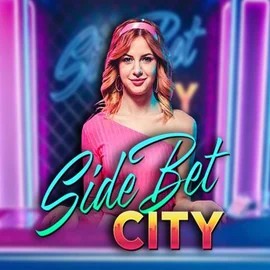 Official Live Casino logo: Side Bet City by Evolution at Locowin Casino